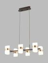 LED European-style 8+1 chandelier Specification image